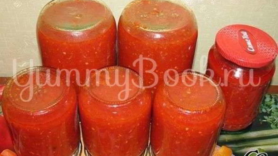 Рецепт аджики с помидорами