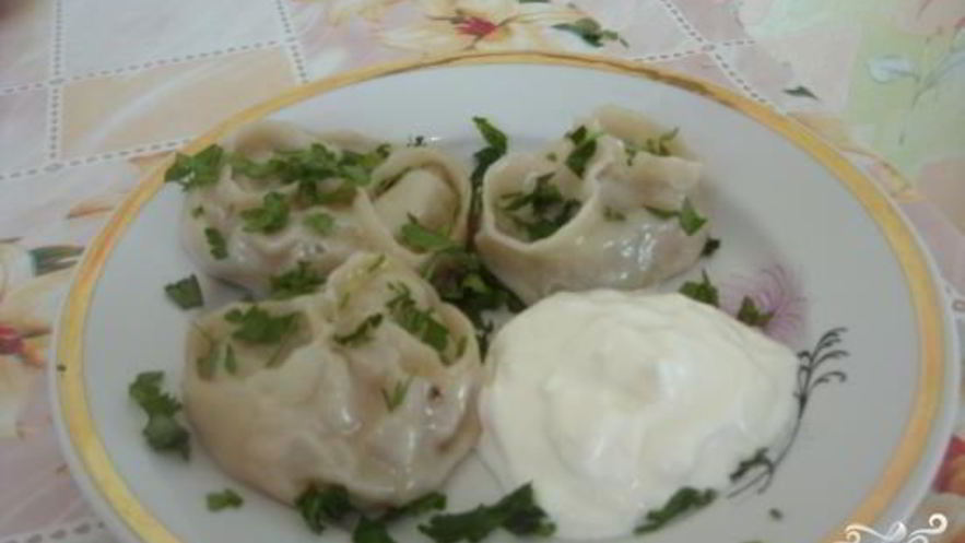 Рецепт мантов по-таджикски