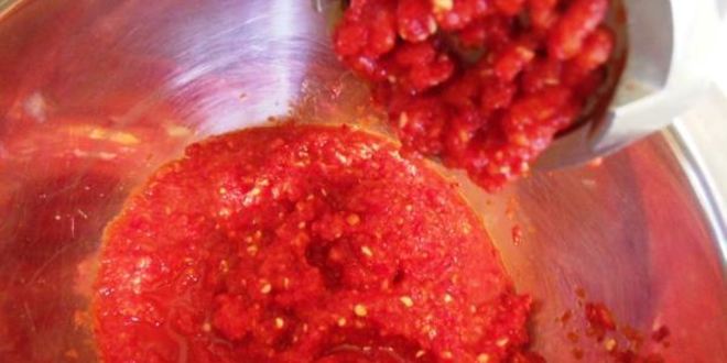 Рецепт сухой аджики