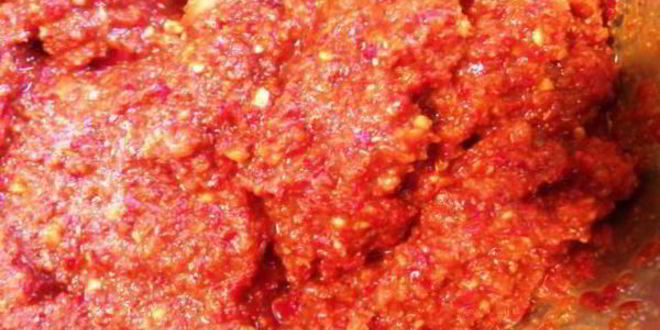 Рецепт сухой аджики