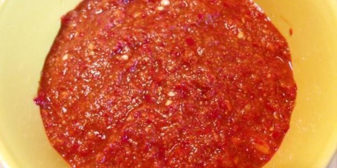 Рецепт сухой аджики