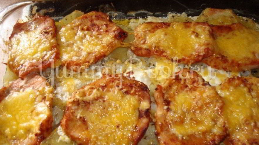 Рецепт свинины в аджике с картошкой