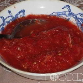 Рецепт Сырой аджики