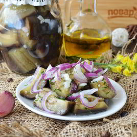 Рецепт Баклажанов под грибы на зиму