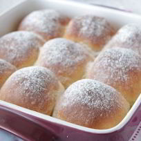 Рецепт Бухтелей с абрикосовым джемом