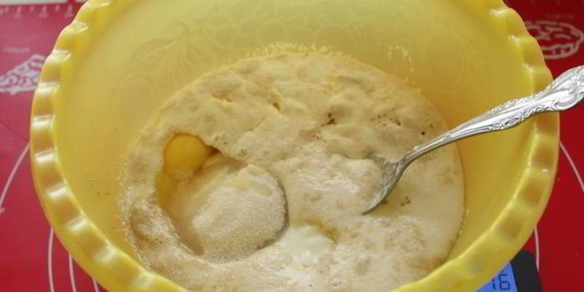 Рецепт бухтелей с абрикосовым джемом