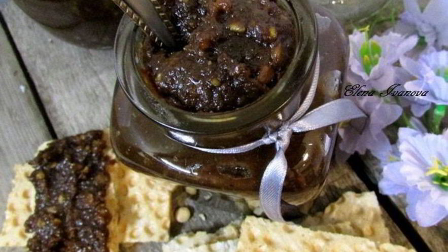 Рецепт чечевичного джема с орехами