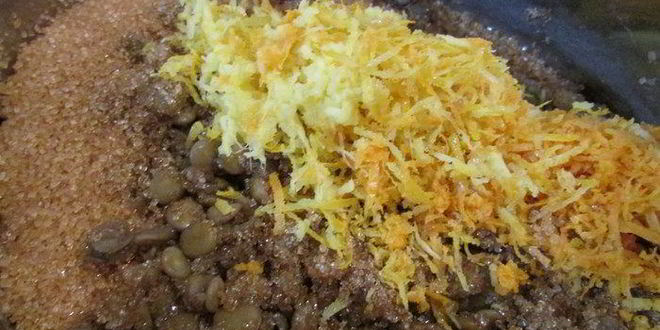 Рецепт чечевичного джема с орехами