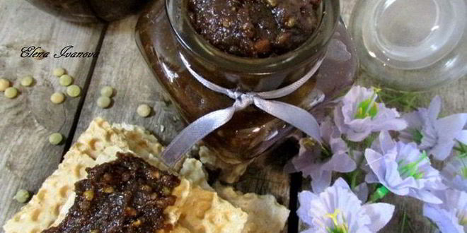Рецепт чечевичного джема с орехами
