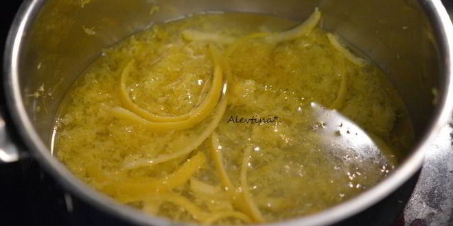 Рецепт домашнего лимонного джема