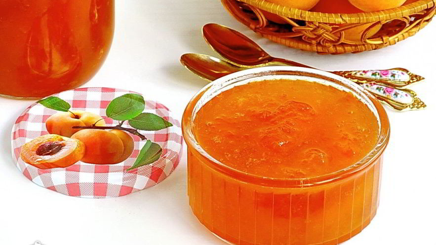 Рецепт джема из абрикосов в яблочном соке