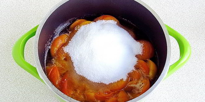 Рецепт джема из абрикосов в яблочном соке