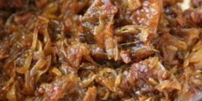 Рецепт джема из лука и бекона