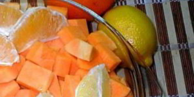 Рецепт джема из тыквы с апельсином