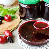 Рецепт Джема из вишни и шелковицы