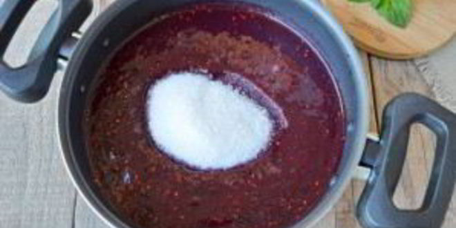 Рецепт джема из вишни и шелковицы