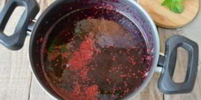 Рецепт джема из вишни и шелковицы