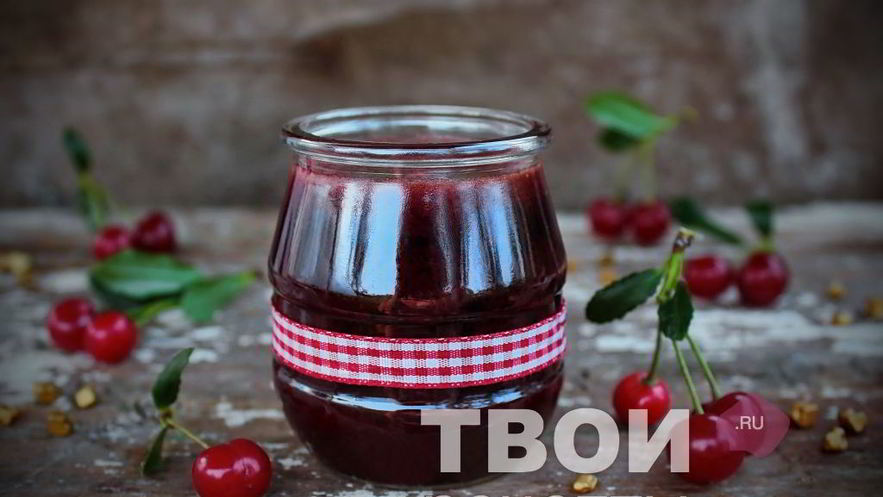 Рецепт джема из вишни