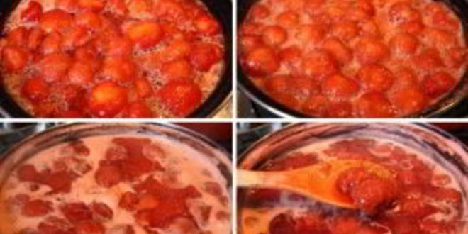 Рецепт клубничного джема на зиму