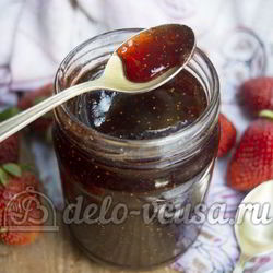 Рецепт Клубничного джема с апельсином