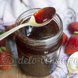Рецепт Клубничного джема с апельсином