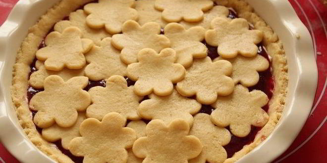 Рецепт кростаты с джемом и творожным сыром