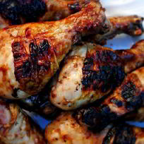 Рецепт Куриных голеней в глазури из джема