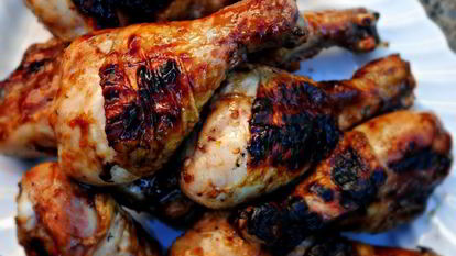 Рецепт Куриных голеней в глазури из джема