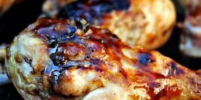 Рецепт куриных голеней в глазури из джема