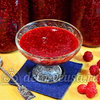 Рецепт Малинового джема на зиму