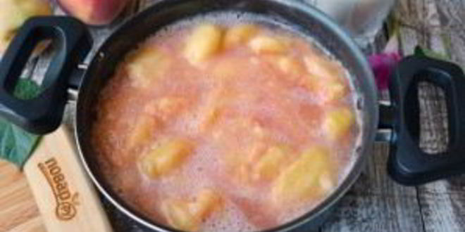 Рецепт персикового джема