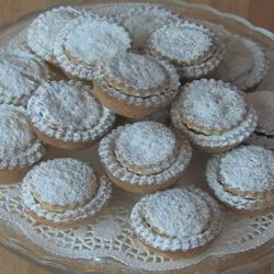 Рецепт Рождественских корзиночек с джемом