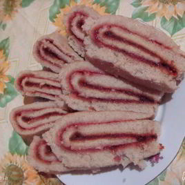 Рецепт Рулета с джемом