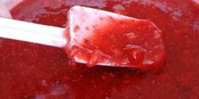 Рецепт сырого клубнично-малиновый джем