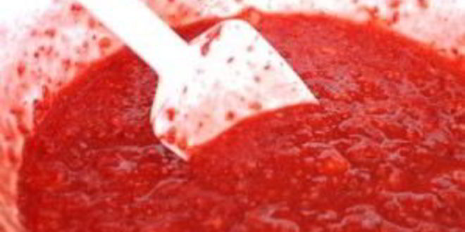 Рецепт сырого клубнично-малиновый джем