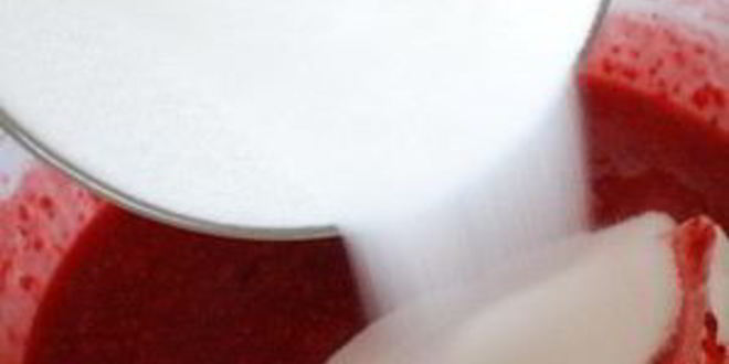 Рецепт сырого клубнично-малиновый джем