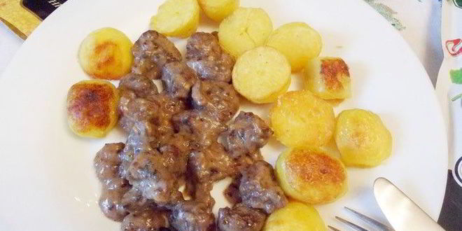 Рецепт телячьих почек в соусе из горчицы и джема