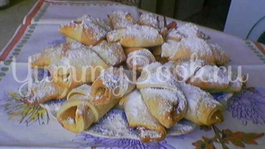 Рецепт трубочек с джемом