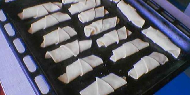 Рецепт трубочек с джемом