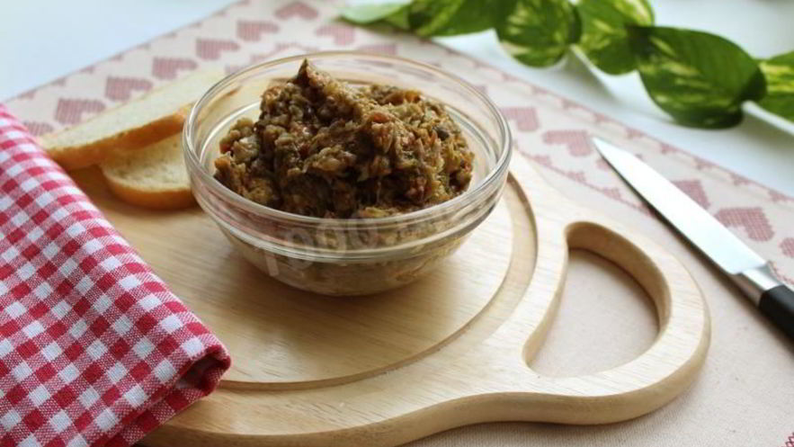 Рецепт грибной икры с морковью луком чесноком и помидорами