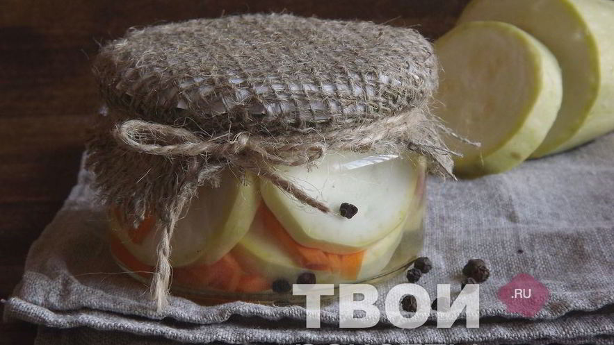 Рецепт кабачков на зиму