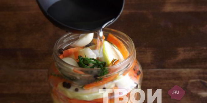 Рецепт кабачков на зиму