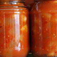 Рецепт Кабачков, жареных в томате, на зиму