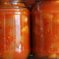 Рецепт Кабачков, жареных в томате, на зиму