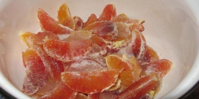 Рецепт апельсинового компота из апельсинов
