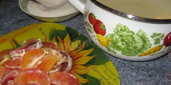 Рецепт апельсинового компота из апельсинов