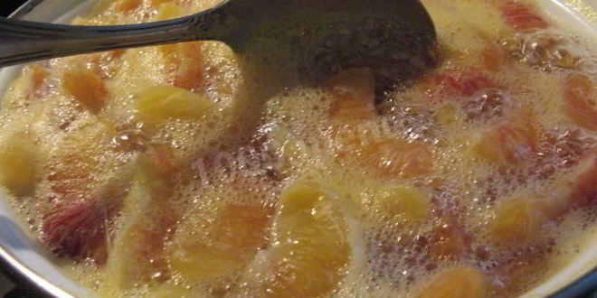 Рецепт апельсинового компота из апельсинов