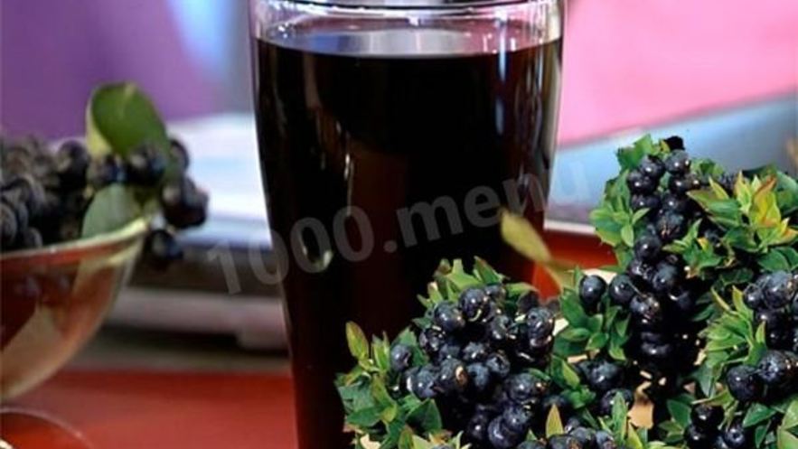 Рецепт компота из голубики на зиму