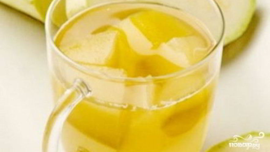 Рецепт компота из кабачков на зиму