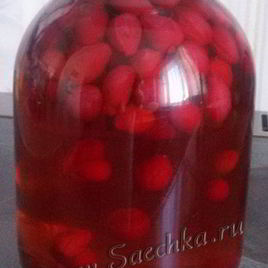 Рецепт Компота из кизила